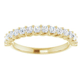14K Yellow 3/4 CTW Natural Diamond Anniversary Band